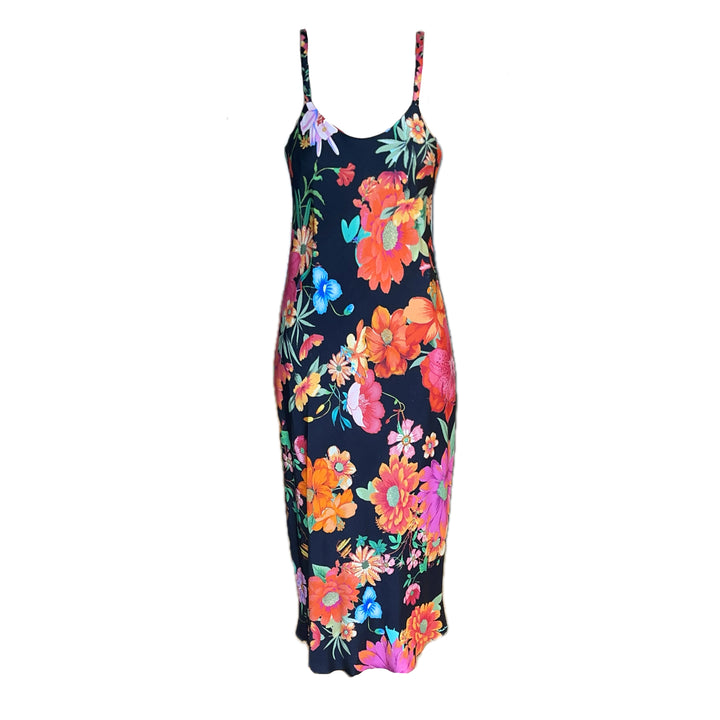 „NOT YOUR DARLING“ Slip Dress Midi – Paradise Lost