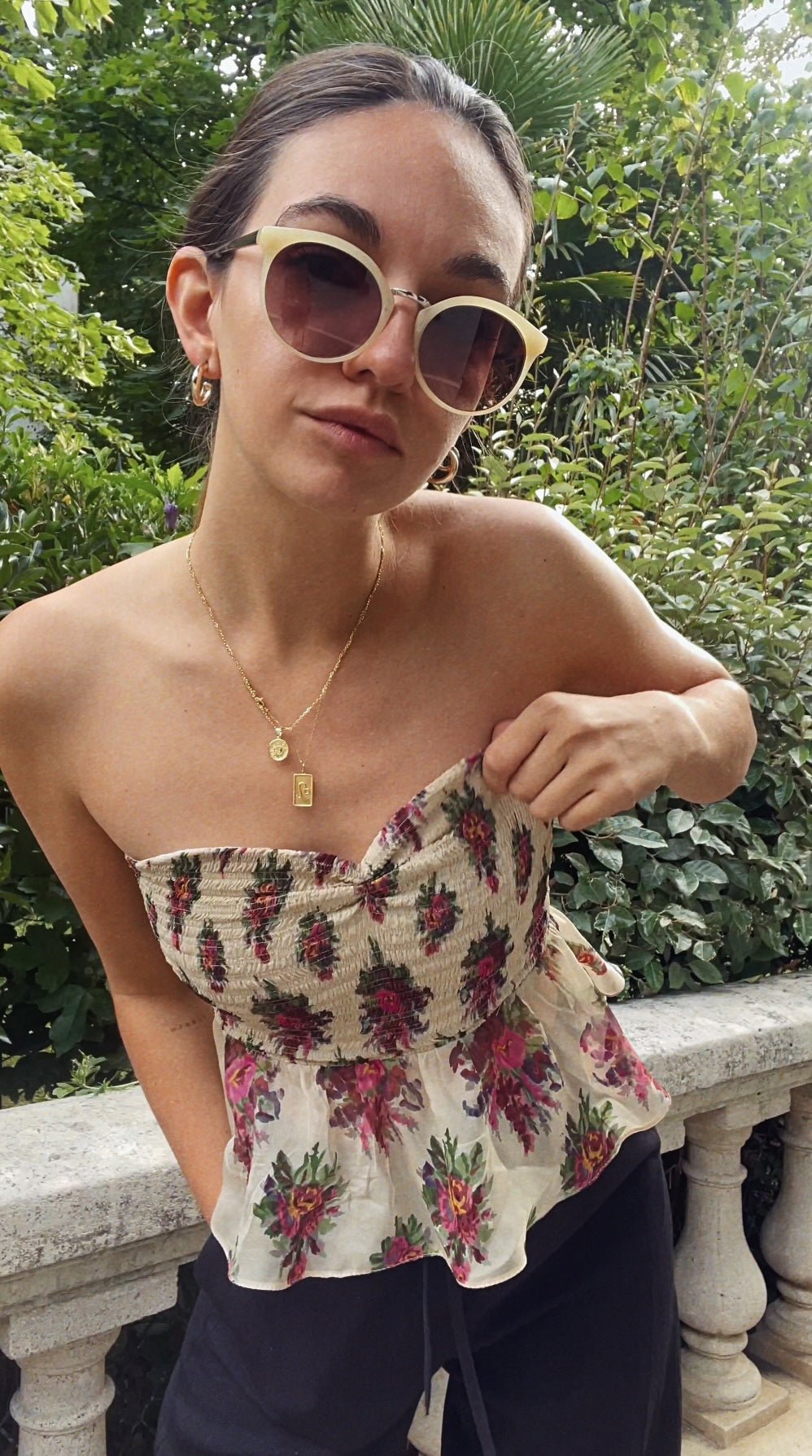 "ELOISE" Silk Tube Top Introvertie VIENNA