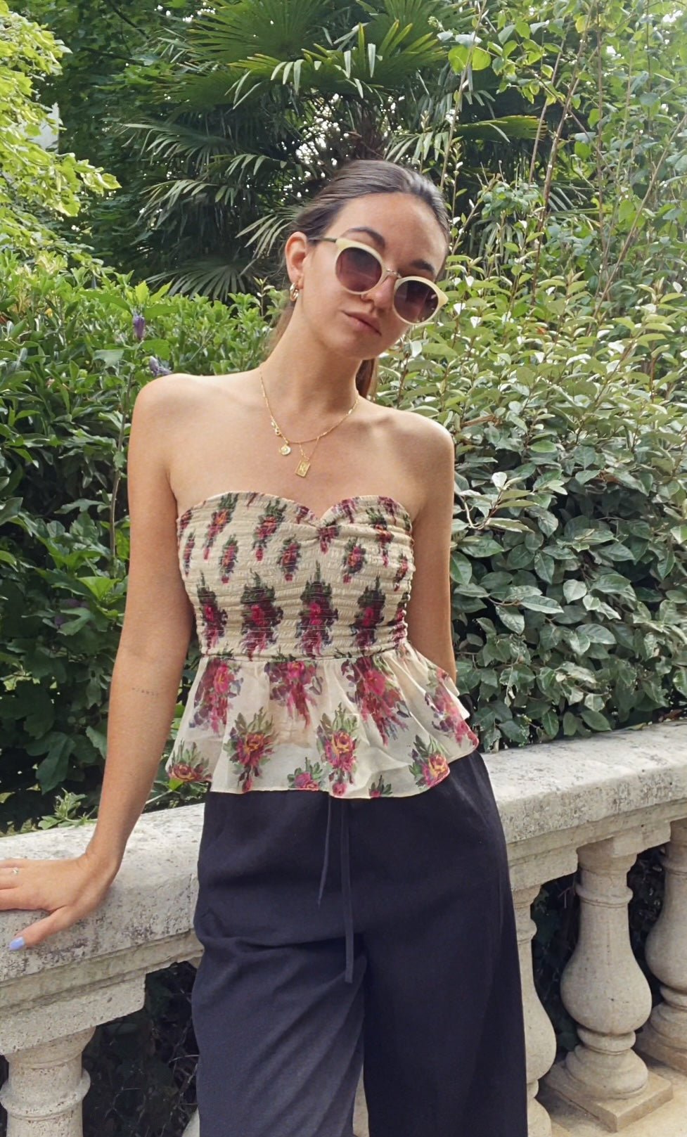 "ELOISE" Silk Tube Top Introvertie VIENNA