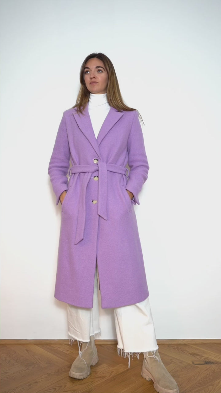 Gewalkter Wollmantel "ARTHUR"