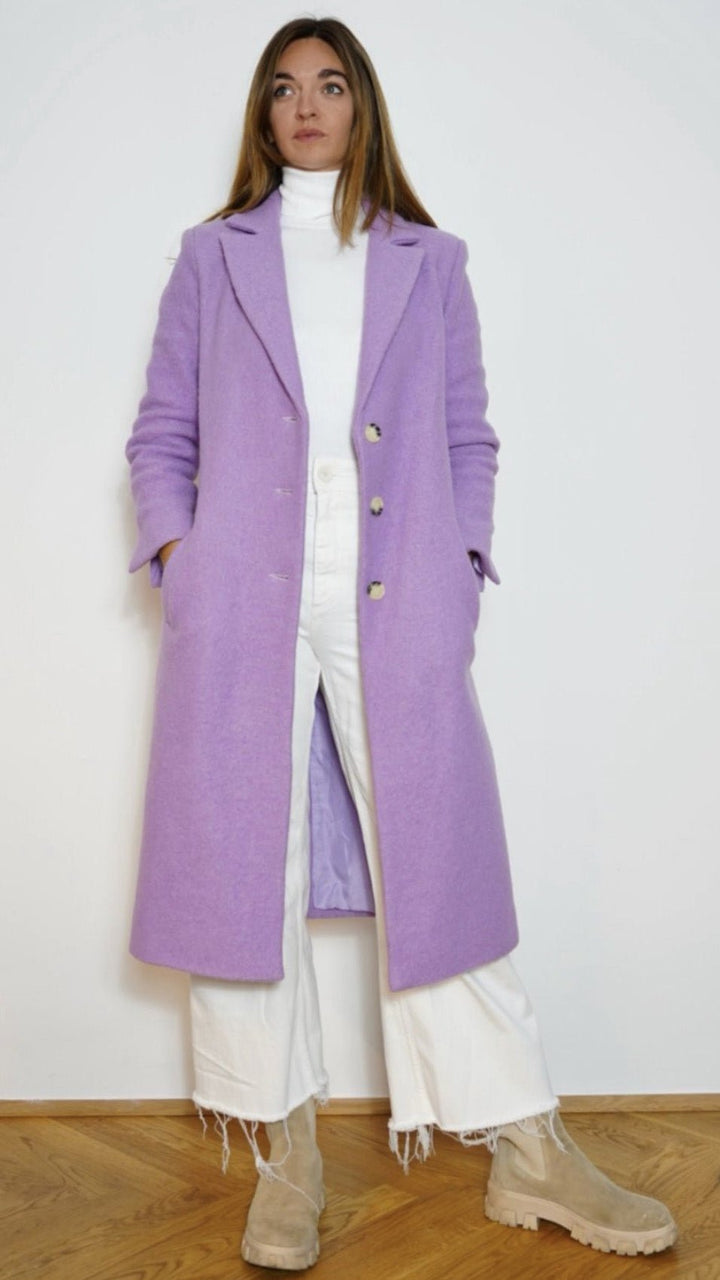 "ARTHUR" Boiled Wool Coat Introvertie VIENNA