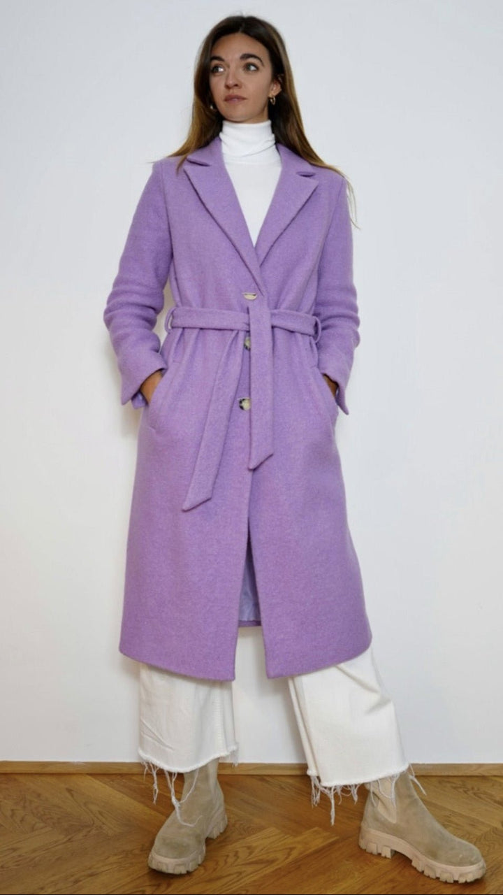 "ARTHUR" Boiled Wool Coat Introvertie VIENNA