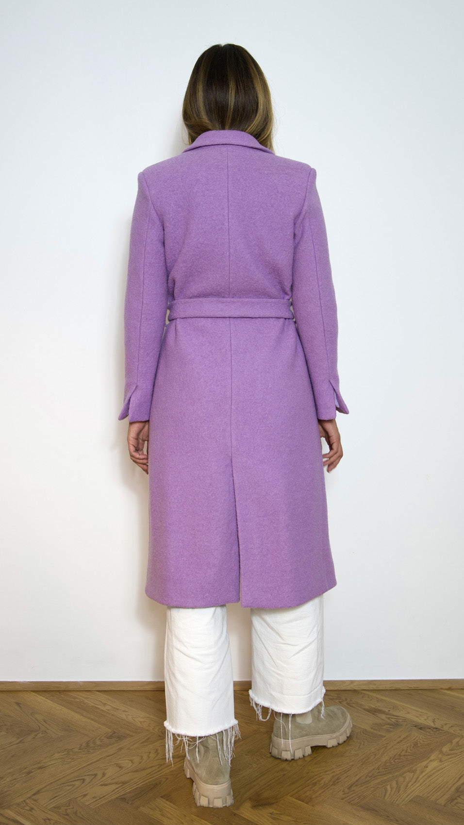 "ARTHUR" Boiled Wool Coat Introvertie VIENNA